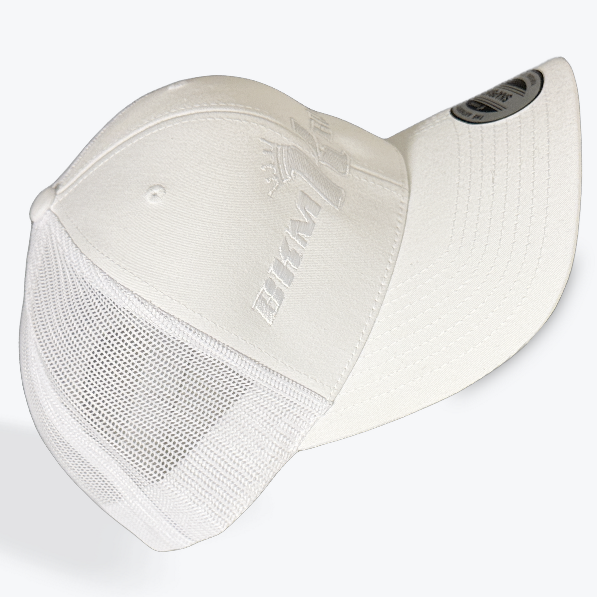 White on White Trucker
