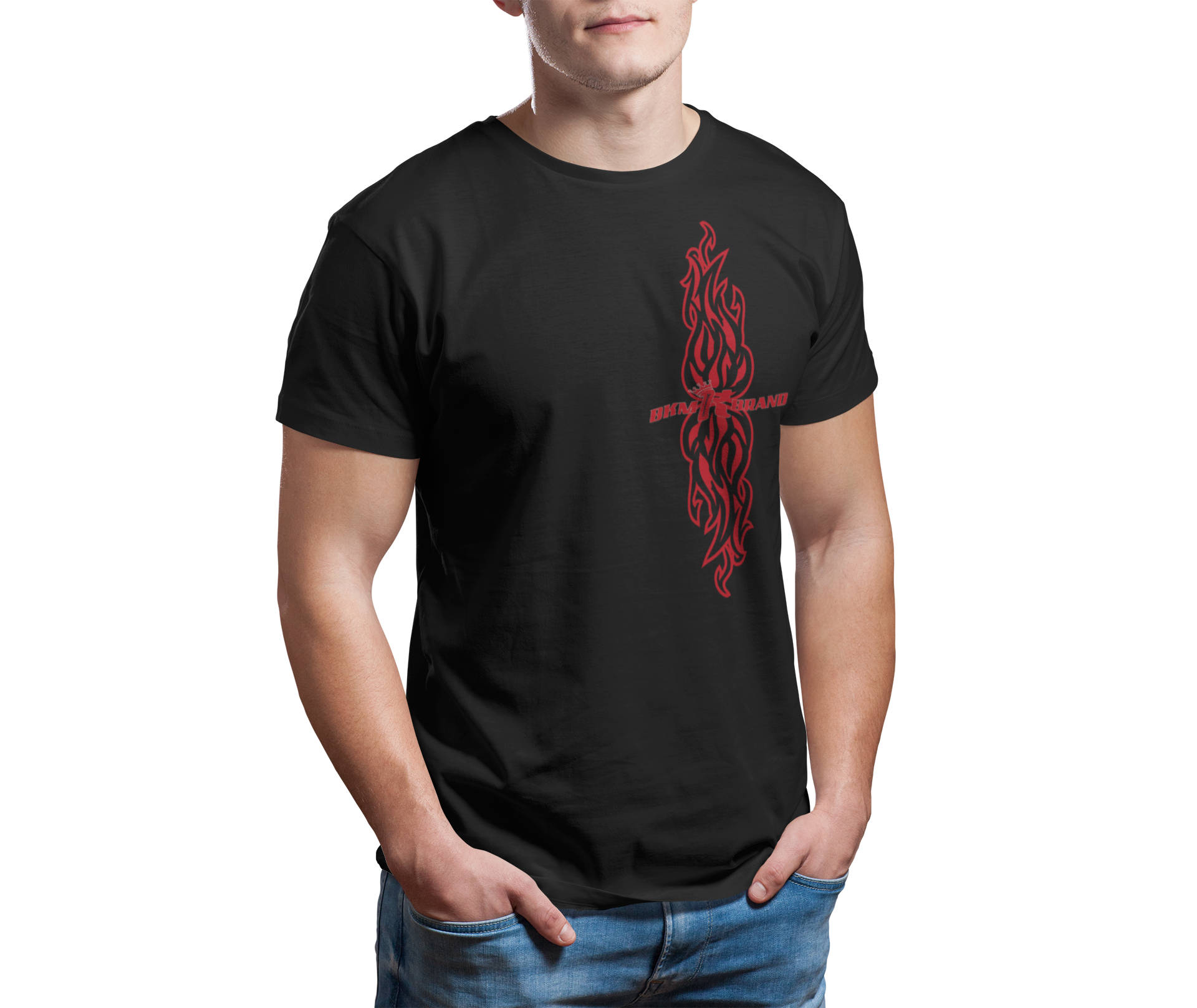 BKM-Flamed Tee
