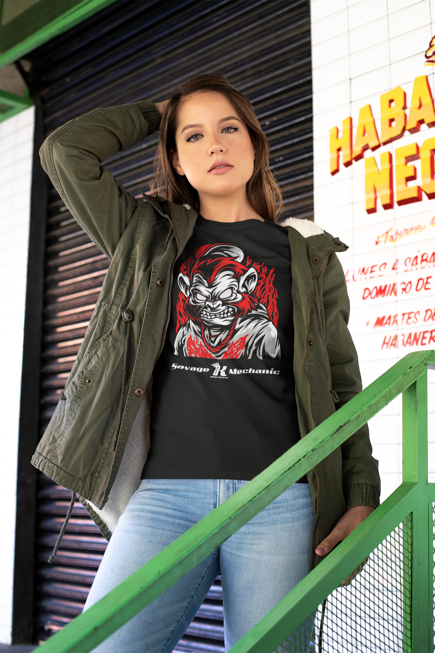 Savage Mechanic Softstyle Mechanic Tee